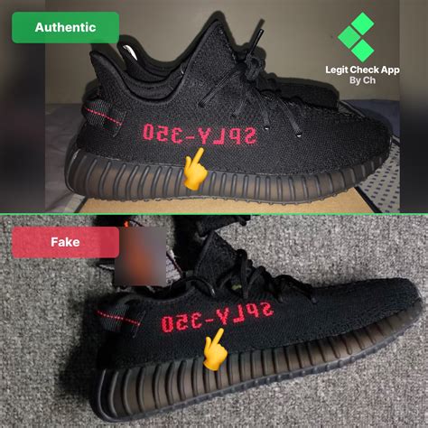 adidas yeezy v2 bred real vs fake|yeezy knockoff.